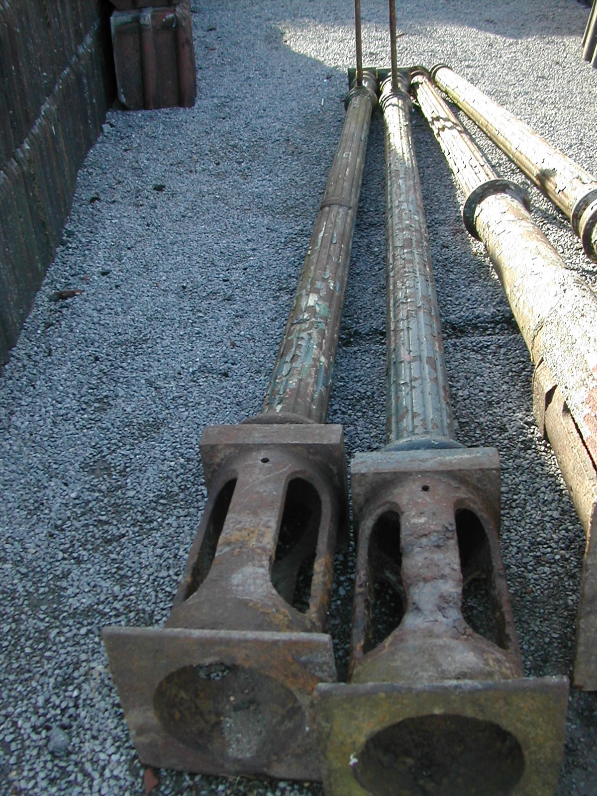 bensreckyard ebay photo Cast iron lamp posts 1